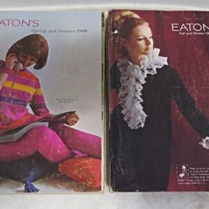 2 Vintage 1968 Eaton's Catalogues Spring & Summer and Fall & Winter